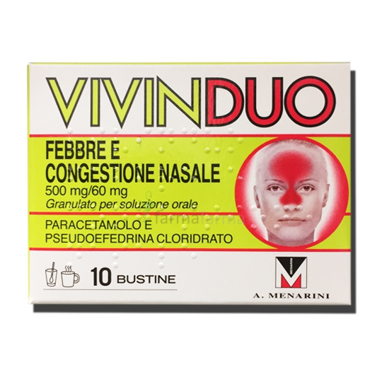 VIVINDUO FEBBRE CONG NAS*10BS   - Farmaciapacini.it