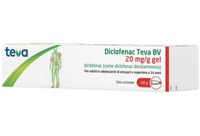 DICLOFENAC TEVA*GEL 60G 20MG/G - Farmaciapacini.it