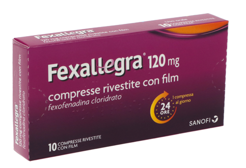FEXALLEGRA*10CPR RIV 120MG - Farmaciapacini.it