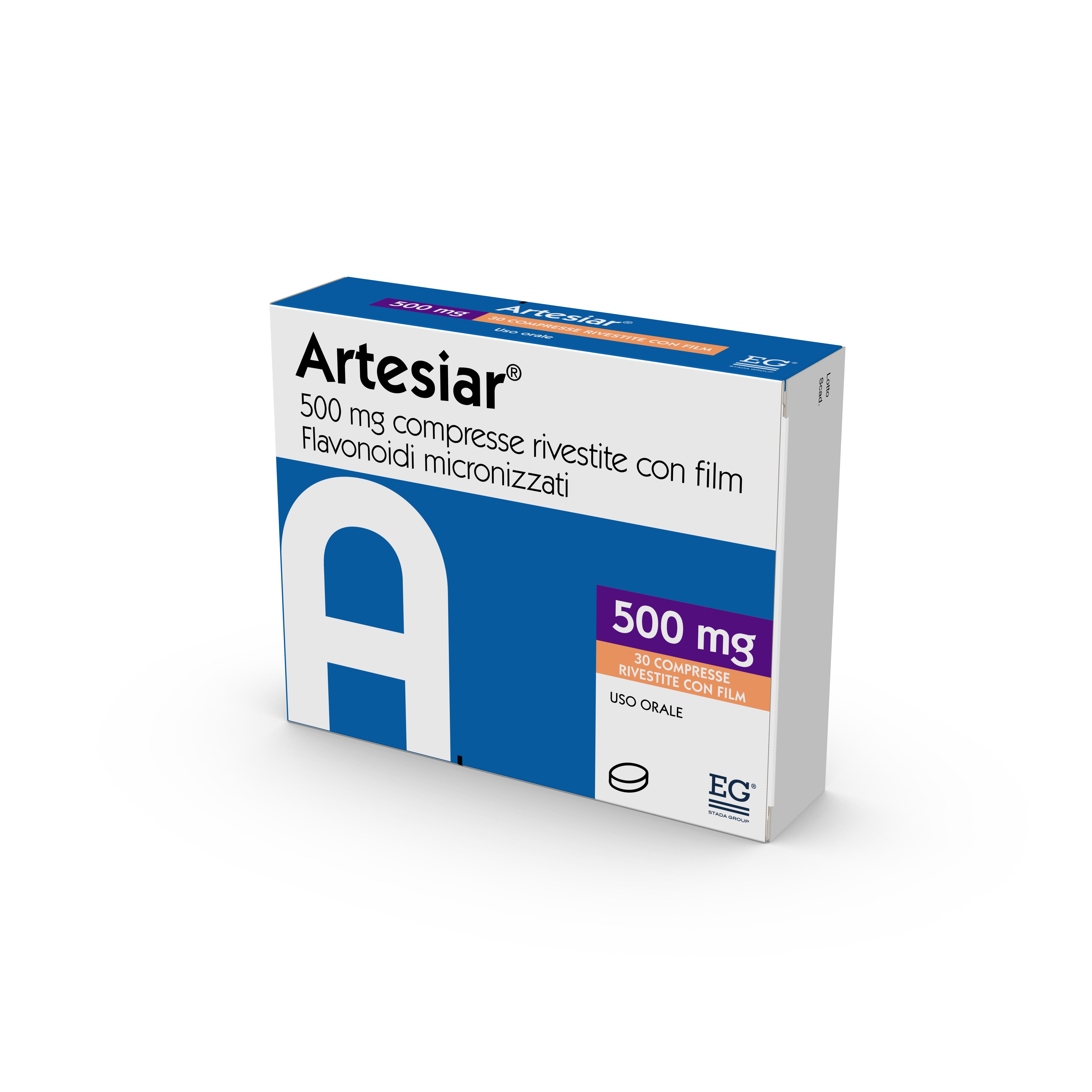 ARTESIAR*30CPR RIV 500MG - Farmaciapacini.it