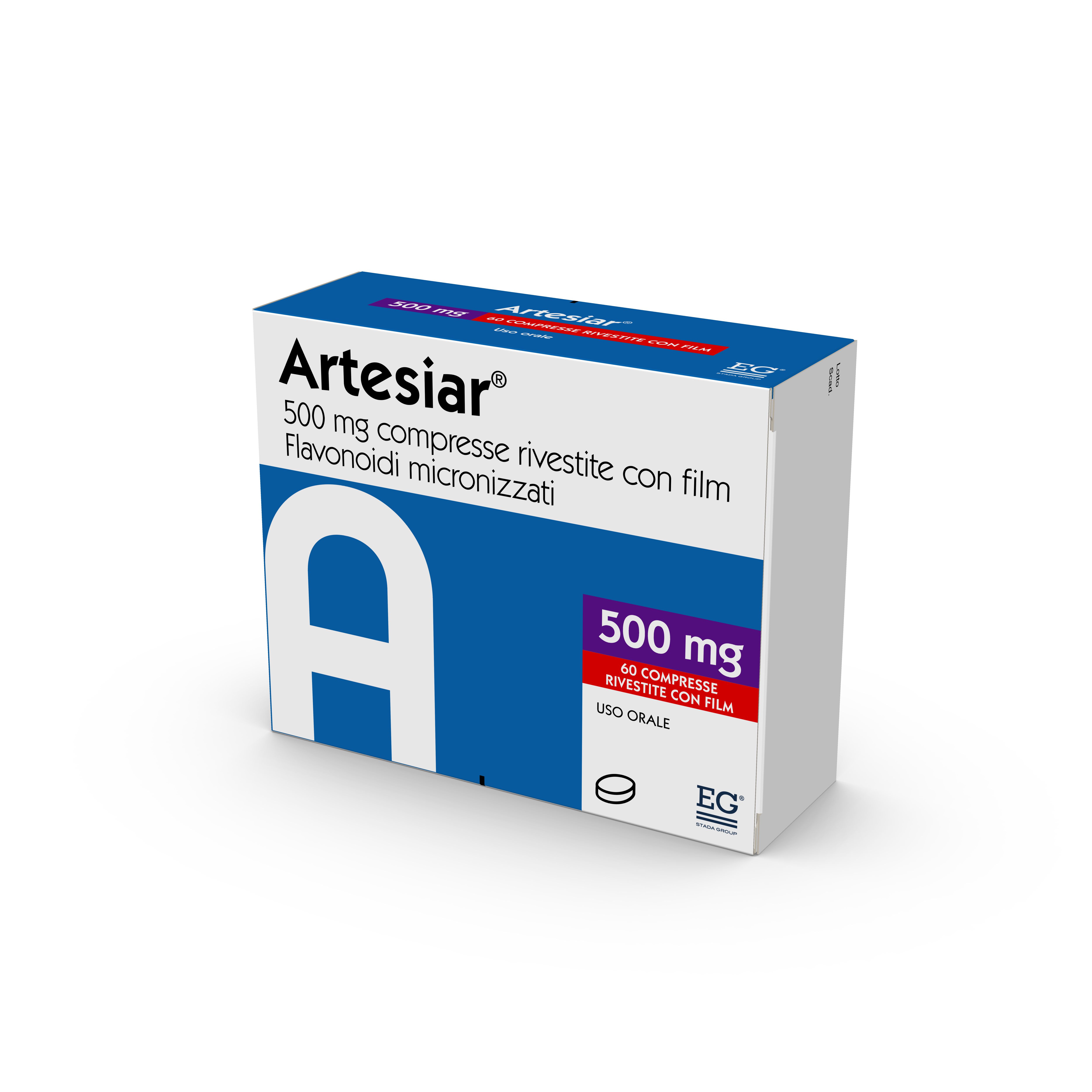 ARTESIAR*60CPR RIV 500MG - Farmaciapacini.it