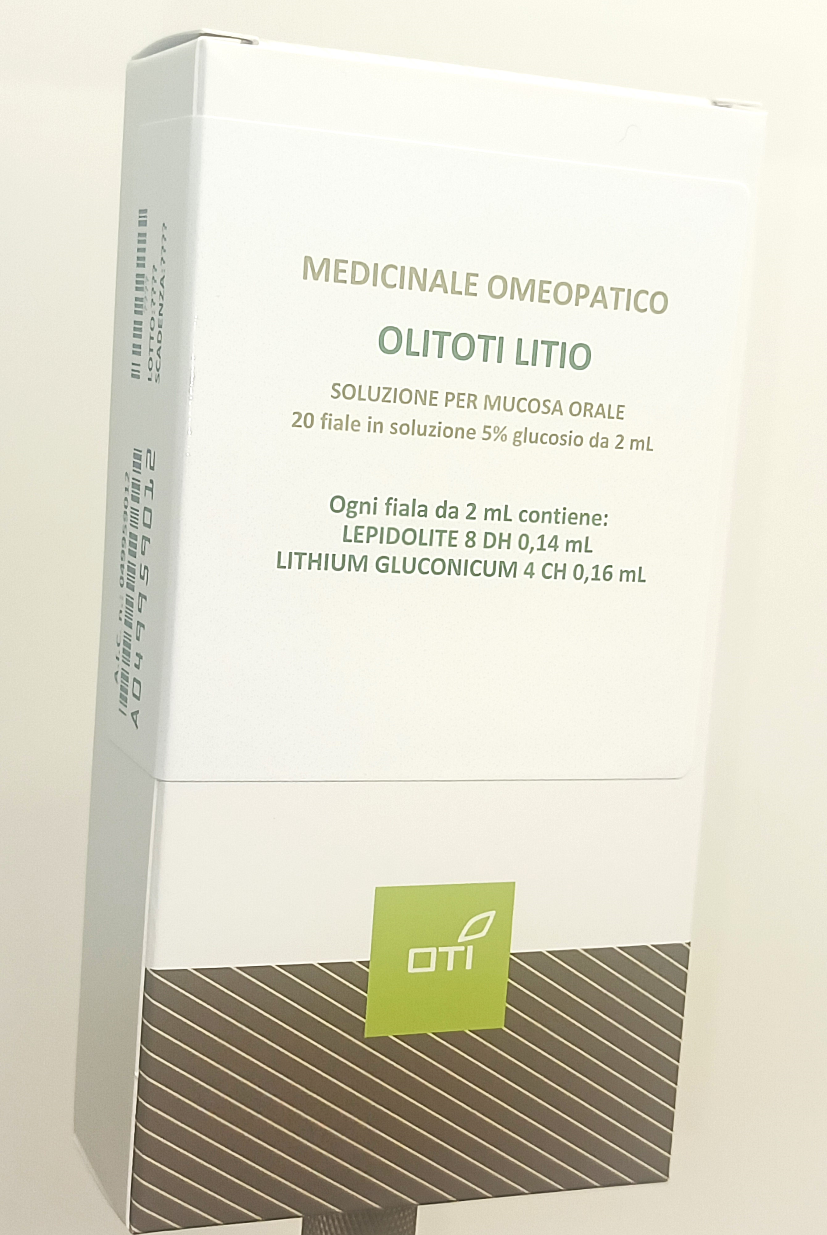 OLITOTI LITIO*OS 20F 5% 2ML - Farmaciapacini.it