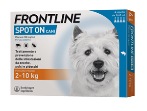 FRONTLINE*4PIP 2-10KG CANI - Farmaciapacini.it