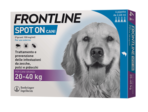 FRONTLINE*4PIP 20-40KG CANI - Farmaciapacini.it