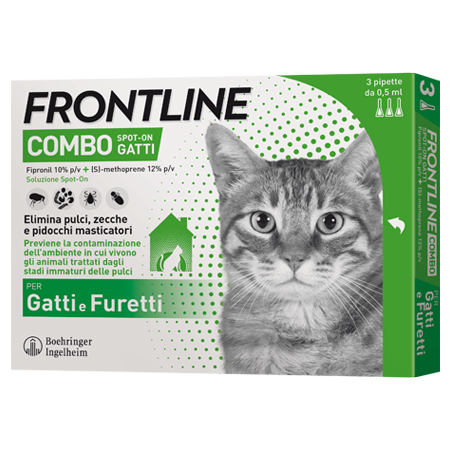 FRONTLINE COMBO*3PIP GATTI/FUR - Farmaciapacini.it