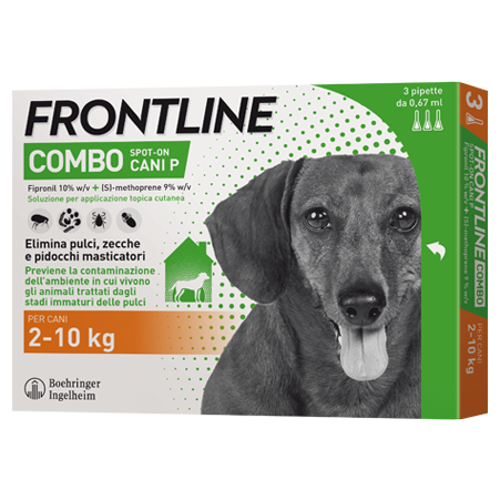 FRONTLINE COMBO*3PIP 2-10KG CA - Farmaciapacini.it