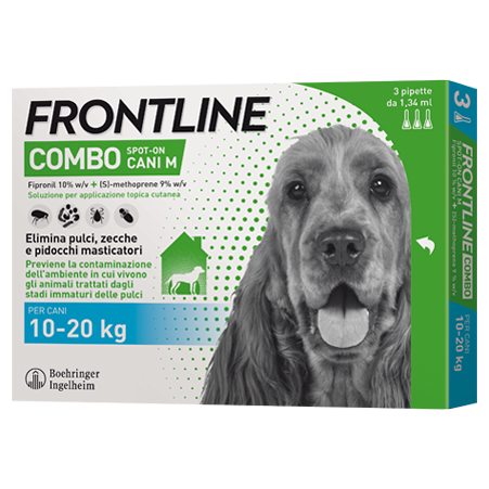 FRONTLINE COMBO*3PIP 10-20KG C - Farmaciapacini.it