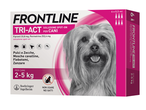 FRONTLINE TRI-ACT*6PIP 2-5KG - Farmaciapacini.it