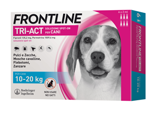 FRONTLINE TRI-ACT*6PIP 10-20KG - Farmaciapacini.it