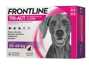 FRONTLINE TRI-ACT*6PIP 20-40KG - Farmaciapacini.it
