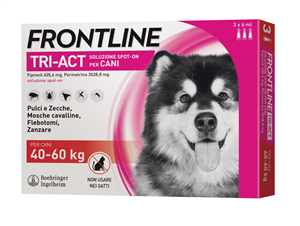 FRONTLINE TRI-ACT*3PIP 40-60KG - Farmaciapacini.it