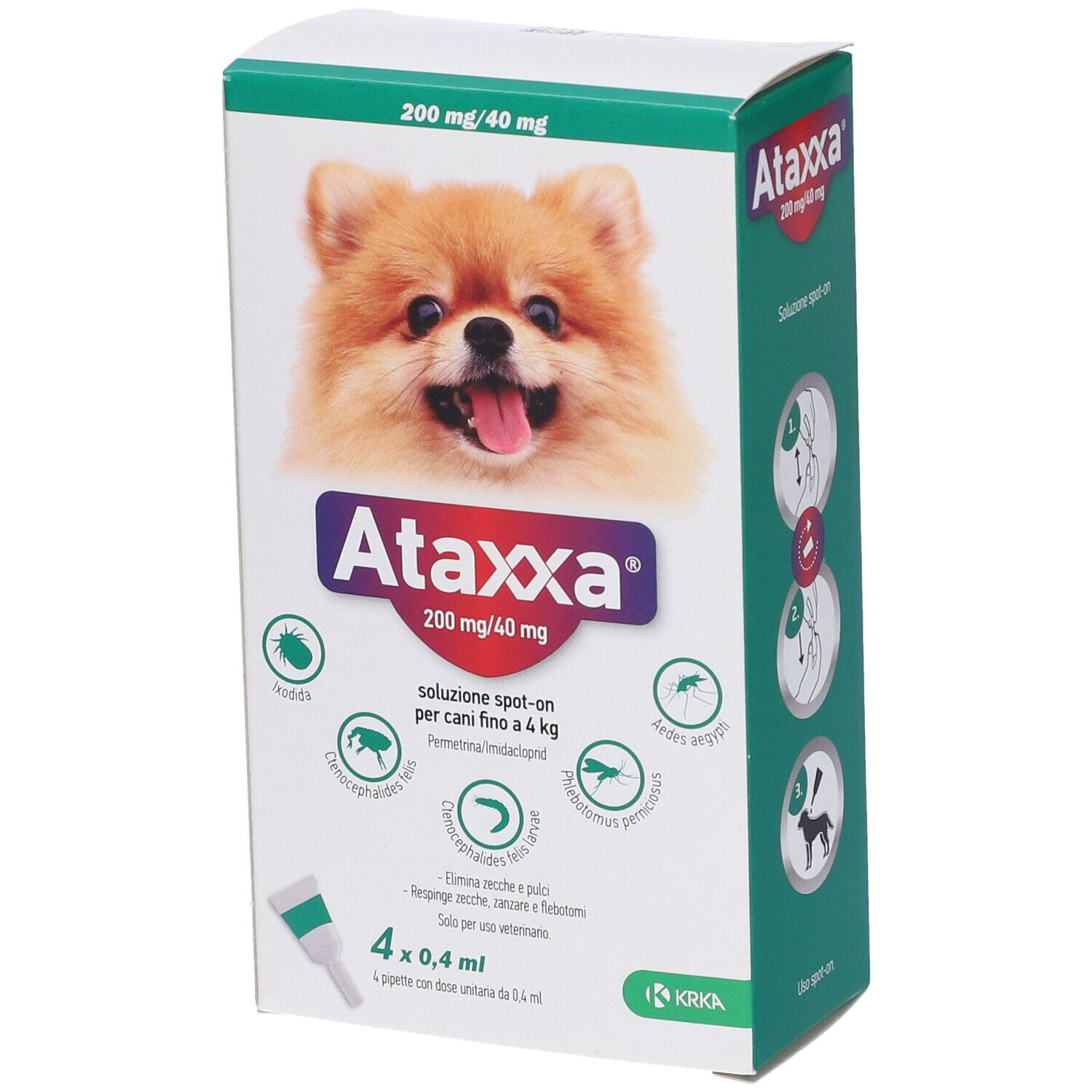 ATAXXA SPOTON*4PIP 0-4KG - Farmaciapacini.it