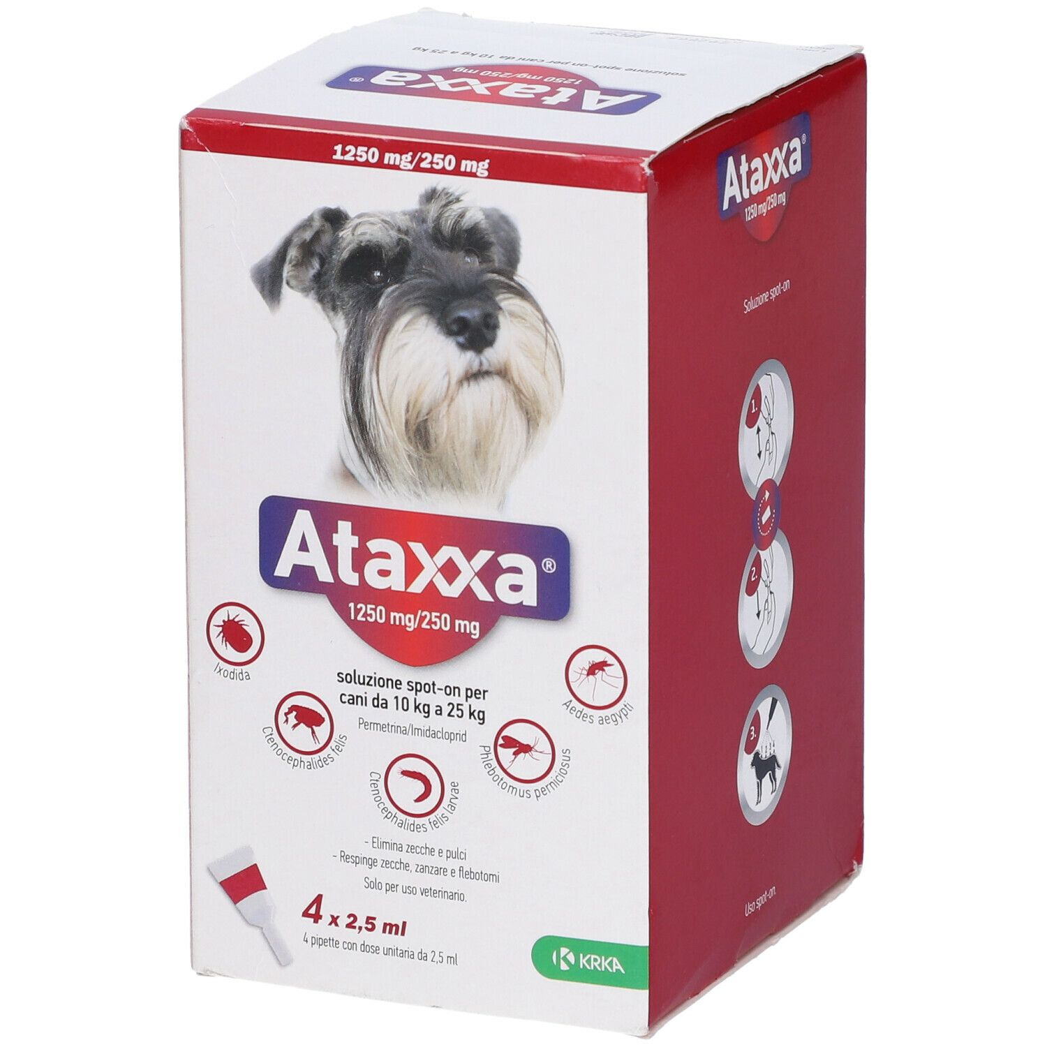 ATAXXA SPOTON*4PIP 10-25KG - Farmaciapacini.it