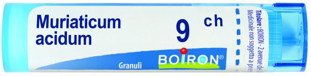 MURIATICUM ACIDUM 9 CH GRANULI - Farmaciapacini.it