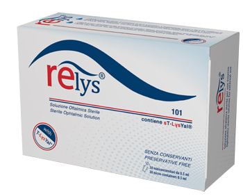 RELYS MONODOSE SOLUZIONE OFTALMICA 30 MINICONTENITORI DA 0,5 ML SENZA CONSERVANTI - Farmaciapacini.it