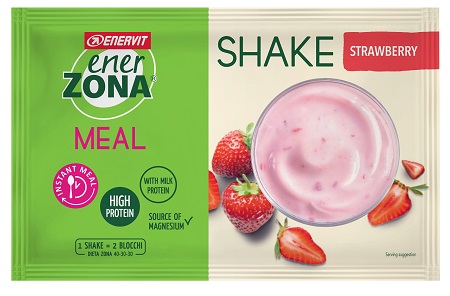 ENERZONA INSTANT MEAL FRAGOLA YOGHURT 1 BUSTA DA 50 GRAMMI - Farmaciapacini.it
