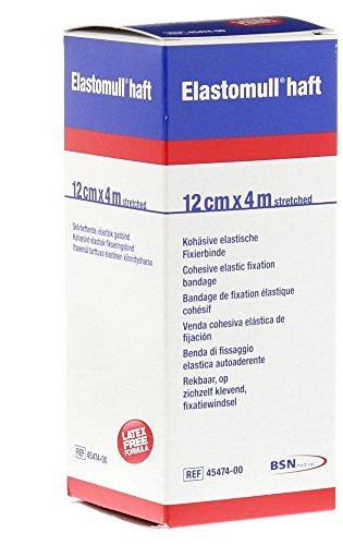 BENDA ELASTICA AUTOADESIVA ELASTOMULL HAFT COMPRESSIONE FORTE 12X400 CM - Farmaciapacini.it
