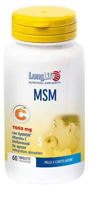 LONGLIFE MSM 1000 MG 60 TAVOLETTE - Farmaciapacini.it