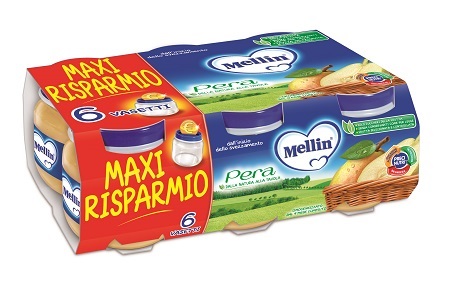 MELLIN OMOGENEIZZATO PERA 100 G 6 PEZZI - Farmaciapacini.it