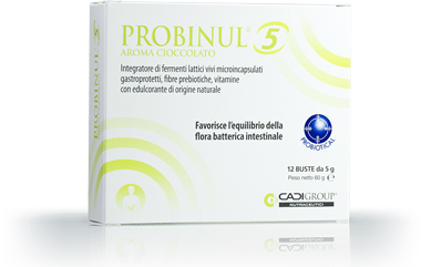 PROBINUL 5 12 BUSTINE 5 G AROMA CIOCCOLATO - Farmaciapacini.it