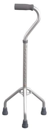 TRIPODE BRIO IN ALLUMINIO ANODIZZATO CON MANICO APERTO IMPUGNATURA ANATOMICA - Farmaciapacini.it