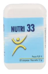 NUTRI 33 60 COMPRESSE - Farmaciapacini.it