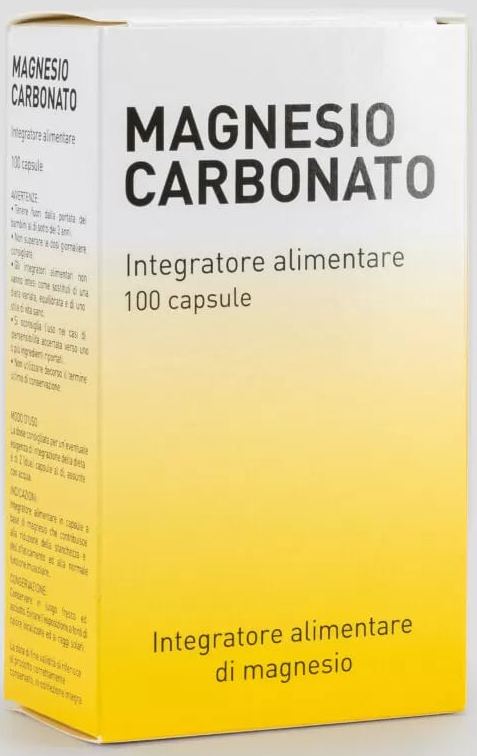 MAGNESIO CARBONATO 100 CAPSULE - Farmaciapacini.it