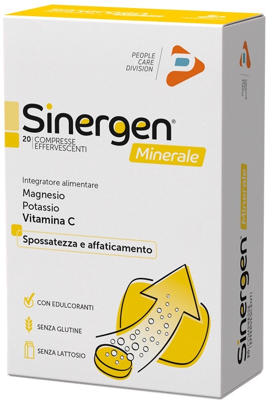 SINERGEN MINERALE LIMONE 20 COMPRESSE - Farmaciapacini.it