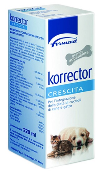 KORRECTOR CRESCITA FLACONE 220 ML - Farmaciapacini.it
