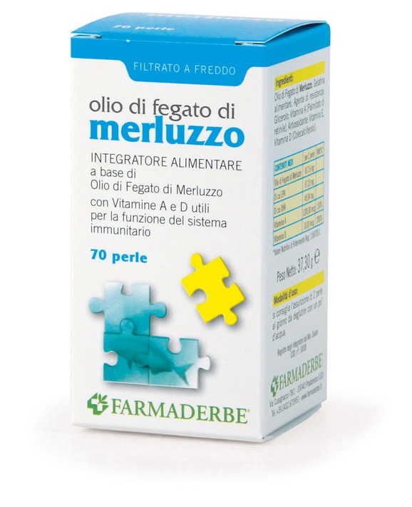 OLIO FEGATO DI MERLUZZO 200 PERLE - Farmaciapacini.it