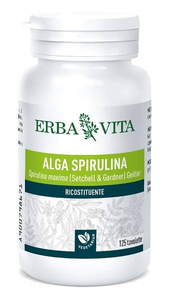 ALGA SPIRULINA 125 TAVOLETTE 400 MG - Farmaciapacini.it