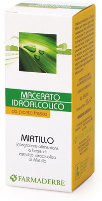 FARMADERBE MIRTILLO MACERATO IDROALCOLICO 50 ML - Farmaciapacini.it