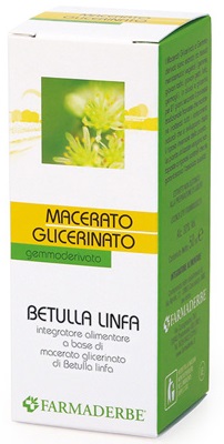 BETULLA LINFA MACERATO GLICERINATO 50 ML - Farmaciapacini.it