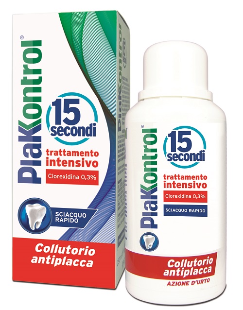 PLAKKONTROL 15 SECONDI COLLUTORIO 250 ML - Farmaciapacini.it