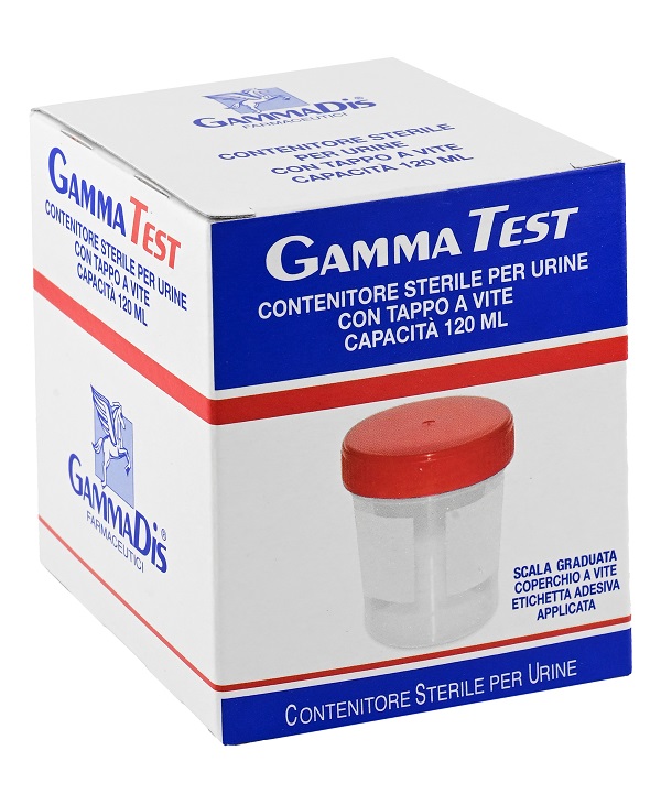 CONTENITORE STERILE PER LA RACCOLTA URINA 120 ML GAMMADIS - Farmaciapacini.it