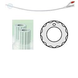 CATETERE VESCICALE IN SILICONE PROFILCATH PLUS SCANALATO 2 VIE CH14 LUNGHEZZA 31 CM PUNTA CILINDRICA 2 FORI CONTRAPPOSTI PALLONCINO 5 ML 1 PEZZO - Farmaciapacini.it