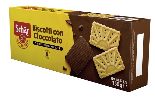 SCHAR BISCOTTO CON CIOCCOLATO DARK CHOCOLATE 150 G - Farmaciapacini.it