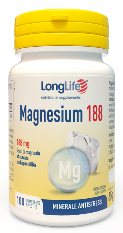 LONGLIFE MAGNESIUM 188 100 COMPRESSE - Farmaciapacini.it