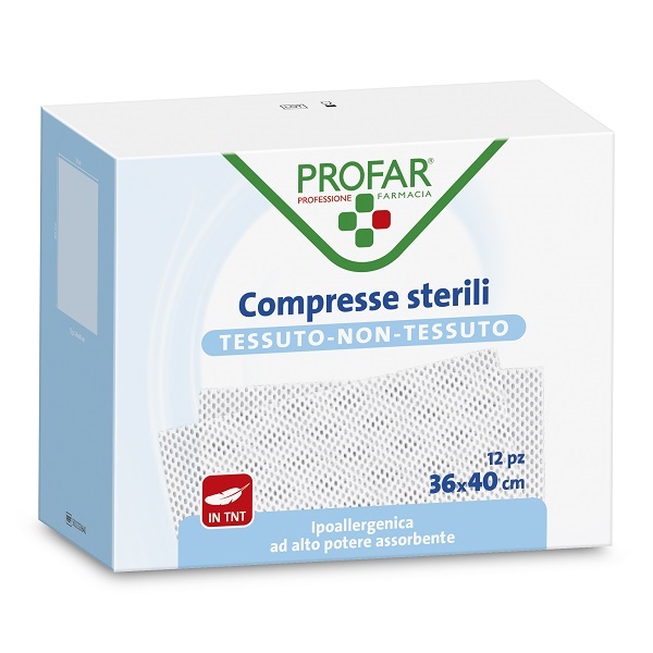 COMPRESSE IN TESSUTO NON TESSUTO 36 X 40 CM PROFAR - Farmaciapacini.it