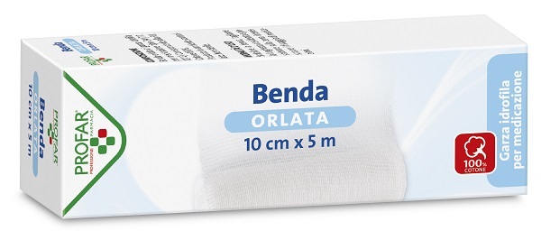 BENDA ORLATA 10 CM X 5 M PROFAR - Farmaciapacini.it