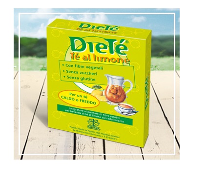 DIETE TE LIMONE SOLUBILE SENZA ZUCCHERO 10 BUSTINE - Farmaciapacini.it