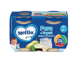 MELLIN MERENDA YOGURT PERA 2X120 G - Farmaciapacini.it