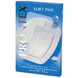 GARZA COMPRESSA PRONTEX SOFT PAD AUTOADESIVA 10X15CM 6 PEZZI - Farmaciapacini.it
