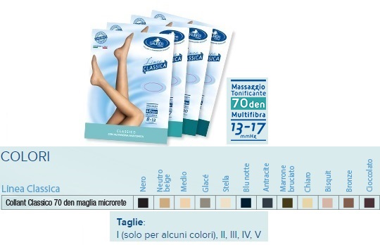 SAUBER COLLANT 70 DENARI MAGLIA MICRORETE GLACE' 5 LINEA CLASSICA - Farmaciapacini.it