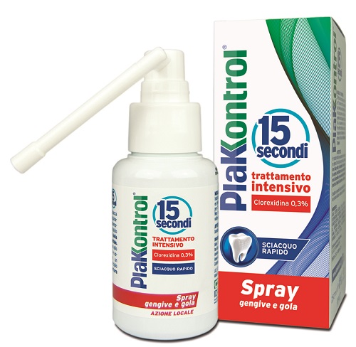 PLAKKONTROL 15 SECONDI COLLUTORIO SPRAY 50 ML - Farmaciapacini.it