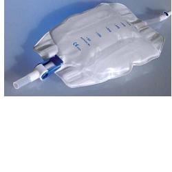 SACCA RACCOGLI URINA DA GAMBA PER INCONTINENZA IN PVC 750 ML TUBO RACCORDO DIRITTO 30 CM+RUBINETTO SCARICO+VALVOLA ANTIREFLUSSO+2 FASCE A BOTTONI 30 PEZZI - Farmaciapacini.it