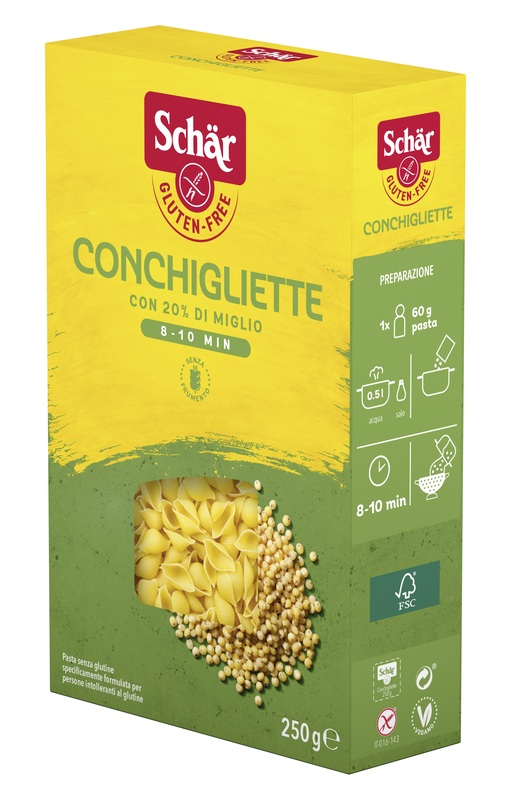 SCHAR CONCHIGLIETTE 250 G - Farmaciapacini.it