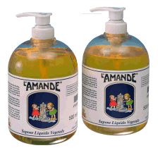 L'AMANDE MARSEILLE SAPONE LIQUIDO VEGETALE NON PROFUMATO 500 ML - Farmaciapacini.it