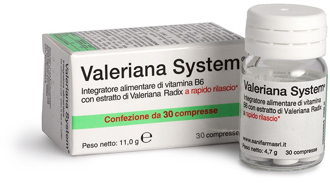 VALERIANA SYSTEM 30 COMPRESSE - Farmaciapacini.it
