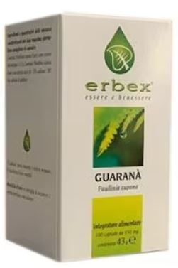 GUARANA 100 CAPSULE 430MG - Farmaciapacini.it